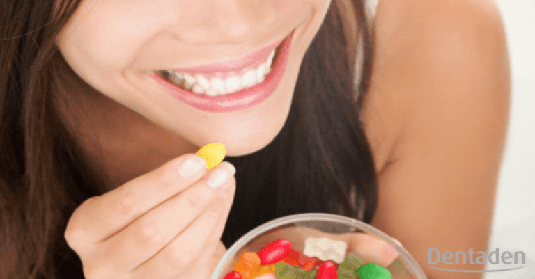 caramelos y dientes
